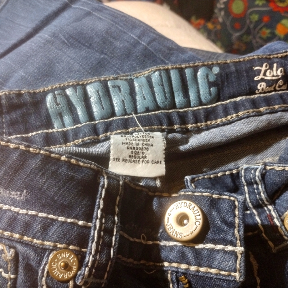 Hydraulic jeans ,size 3